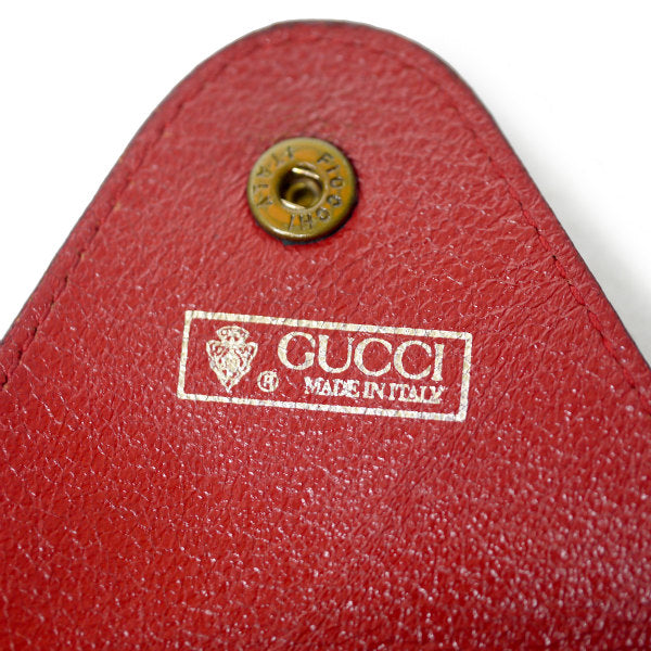 OLD Gucciレア！三角コインケース（赤）