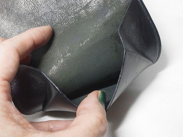 OLD　Gucci　半円レザー財布（黒）