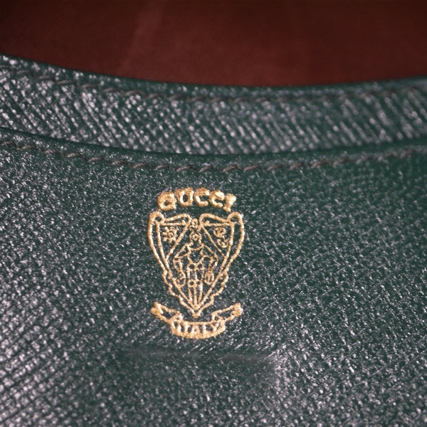 OLD Gucci マイクロGG長財布(茶)