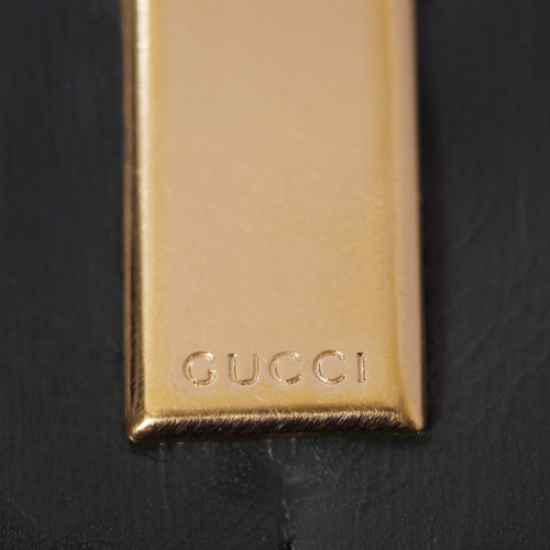 OLD Gucci　手形モチーフ横長財布（総皮・緑）