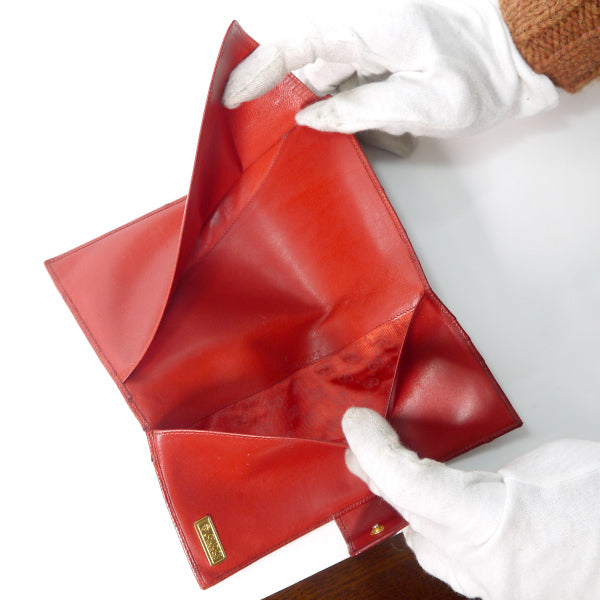 OLD Gucci オーストリッチ札入れ（赤）