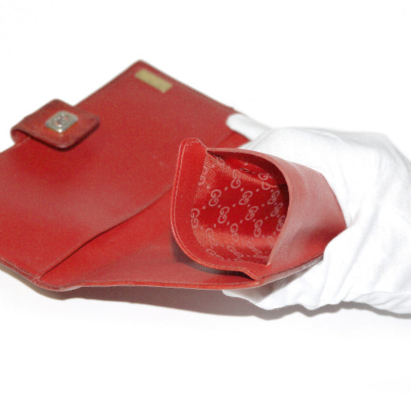 OLD Gucci オーストリッチ札入れ（赤）