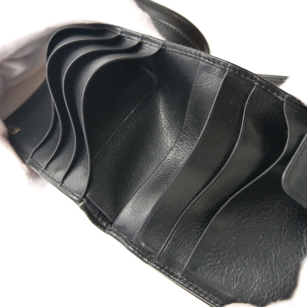 OLD Gucci　総革ホースビット折財布（黒）