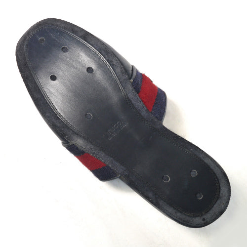 OLD Gucci ＜訳アリ＞皮スリッパ