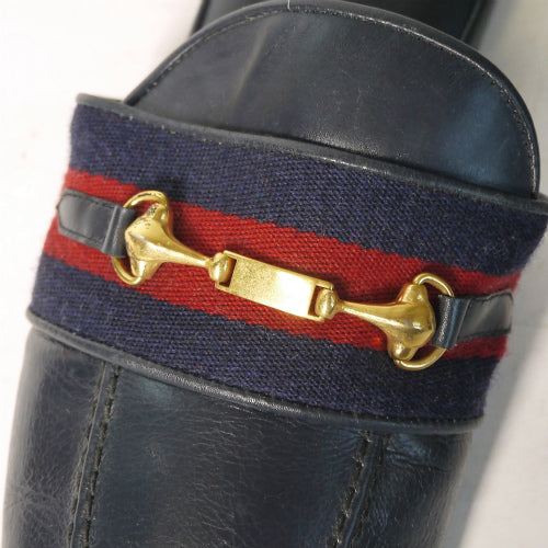 OLD Gucci ＜訳アリ＞皮スリッパ
