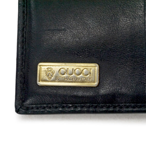 OLD Gucci マイクロGGシェリー２つ折れ財布（黒）
