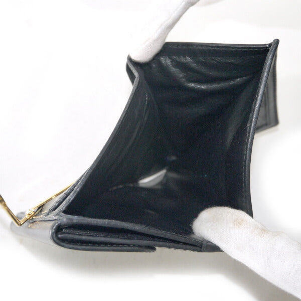 OLD Gucci マイクロGG２つ折れ財布（黒）