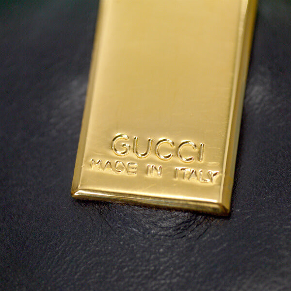 OLD Gucci マイクロGG２つ折れ財布（黒）