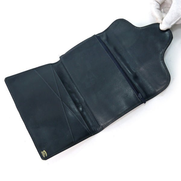 OLD Gucci　レア!シェリー ジャガード長財布（青）