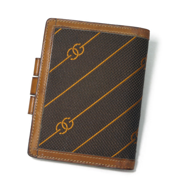 OLD Gucci　 レア!!流れ星柄スケジュール手帳（茶）