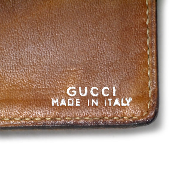 OLD Gucci　 レア!!流れ星柄スケジュール手帳（茶）