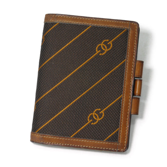 OLD Gucci　 レア!!流れ星柄スケジュール手帳（茶）