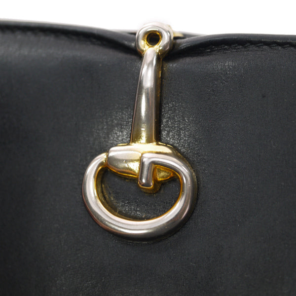 OLD Gucci 総革デュアルトーン長財布（黒×赤）