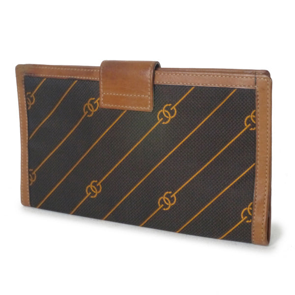 OLD Gucci 70s!流れ星柄キャンバス長財布（茶） – Vintage Shop Rococo