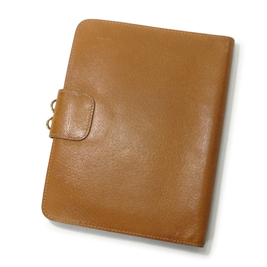 OLD Gucci ホースビット レザースケジュール手帳（キャメル）