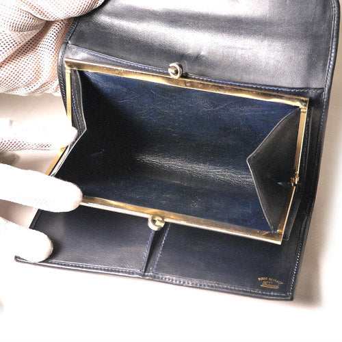 OLD Gucci　ビットモチーフ長財布（黒GG）