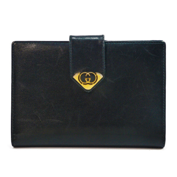 OLD Gucci　黒革の手帖