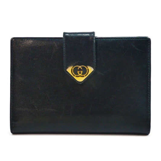 OLD Gucci　黒革の手帖