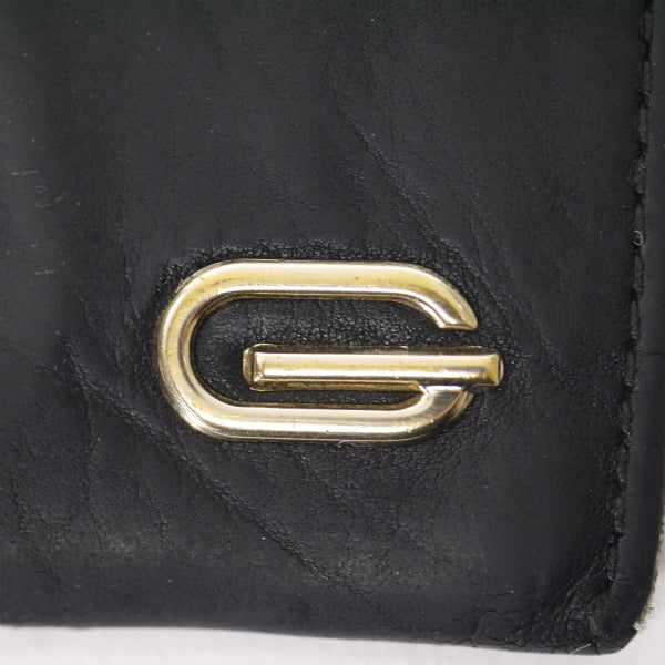 Gucci　総革製 カードケース（黒）