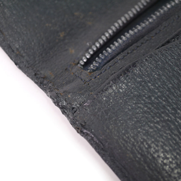 OLD Gucci　GG金具シェリー長財布（青）