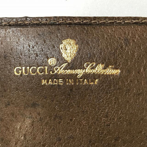 OLD Gucci 希少！ Centennial Line 長財布（茶）