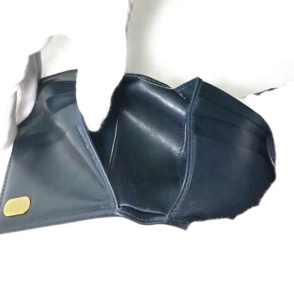 OLD Gucci マイクロGG２つ折り財布（青）