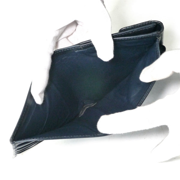 OLD Gucci マイクロGG２つ折り財布（青）