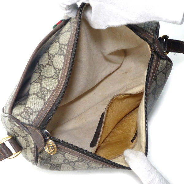 オールドグッチハーフムーンショルダー（茶）