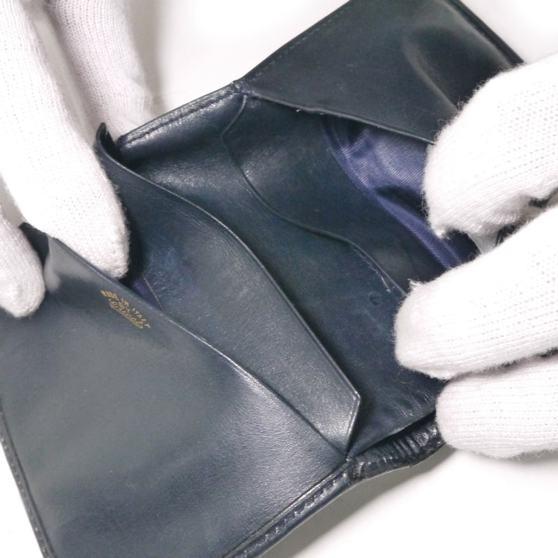 OLD Gucci  ホースビット留め具 折財布（青）