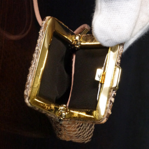 Gucci　パイソン　印鑑＆ライターケース