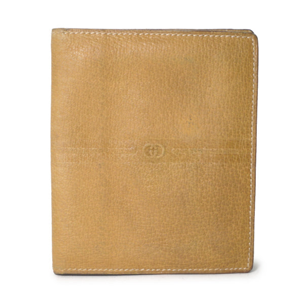 OLD Gucci 70s本革カードケース（キャメル）