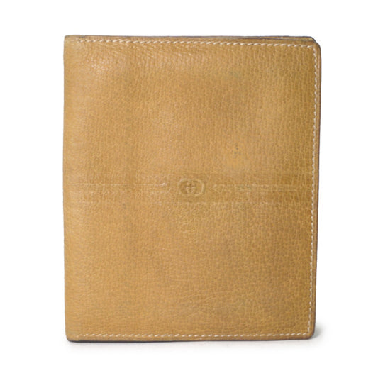 OLD Gucci 70s本革カードケース（キャメル）