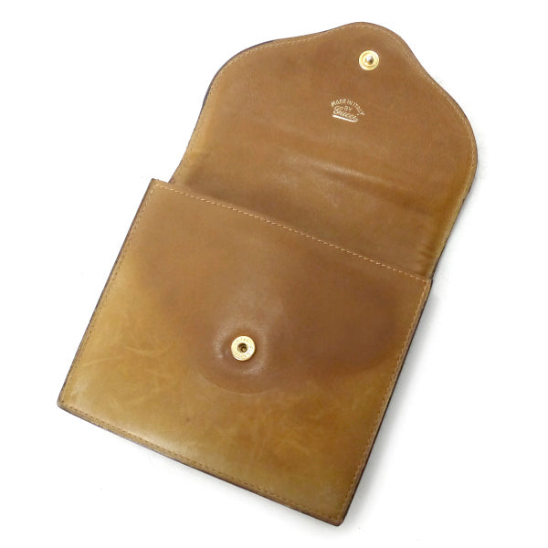 OLD Gucci  ＜訳あり＞マイクロGGマルチポーチ（ベージュ）