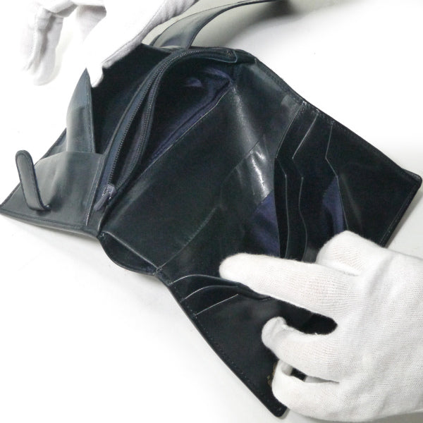 OLD Gucci GGロゴレザー財布付き多用途ケース（黒）