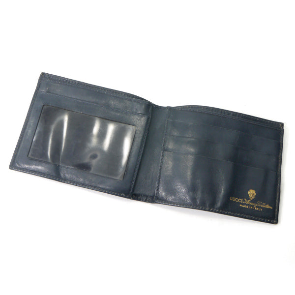 OLD Gucci　シェリーお札入れ＆カードケース（青）