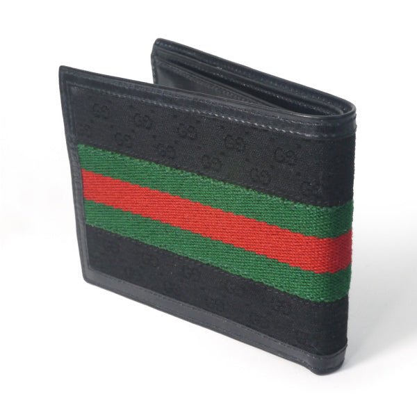 OLD Gucci70sマイクロGGお札入れ＆カードケース（黒）