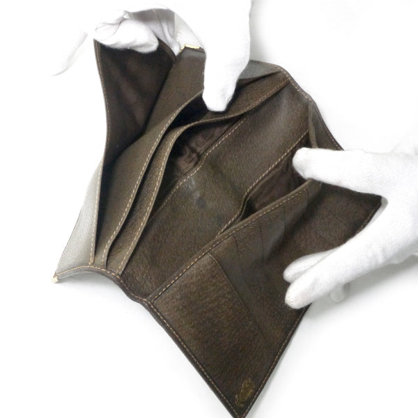 OLD Gucci 70sシェリーお札入れ＆カードケース（茶）