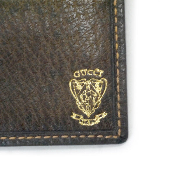 OLD Gucci 70sシェリーお札入れ＆カードケース（茶）