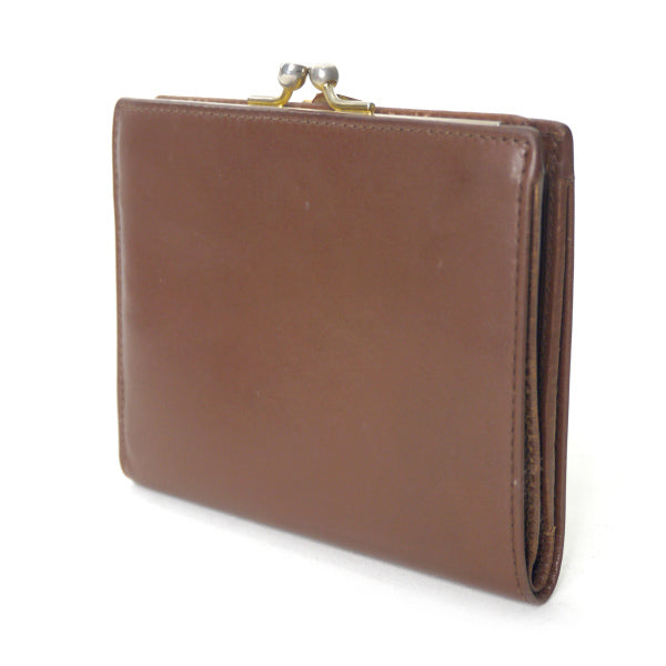 OLD Gucci 総革GG金具がま口折り財布（茶） – Vintage Shop Rococo