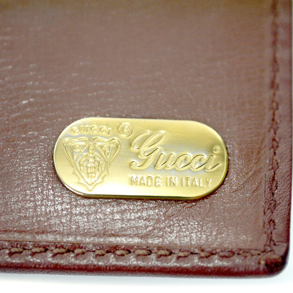 OLD Gucci 総革GG金具がま口折り財布（茶） – Vintage Shop Rococo