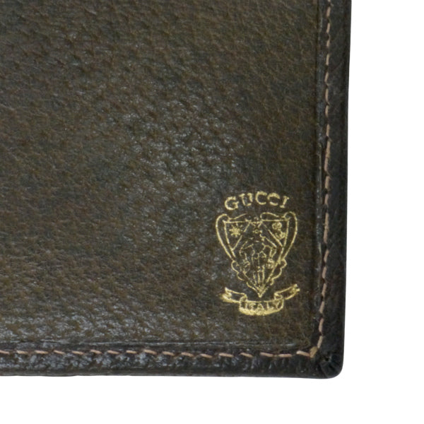 OLD Gucci ダブルG金具シェリーミドル財布（茶） – Vintage Shop Rococo