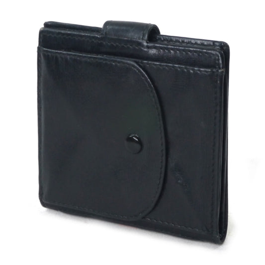 OLD Gucci アクセコGG柄シェリー折財布（黒・ジャガード）