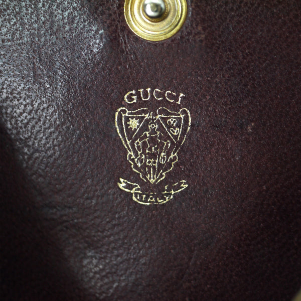 OLD Gucci GG柄コインケース（茶）