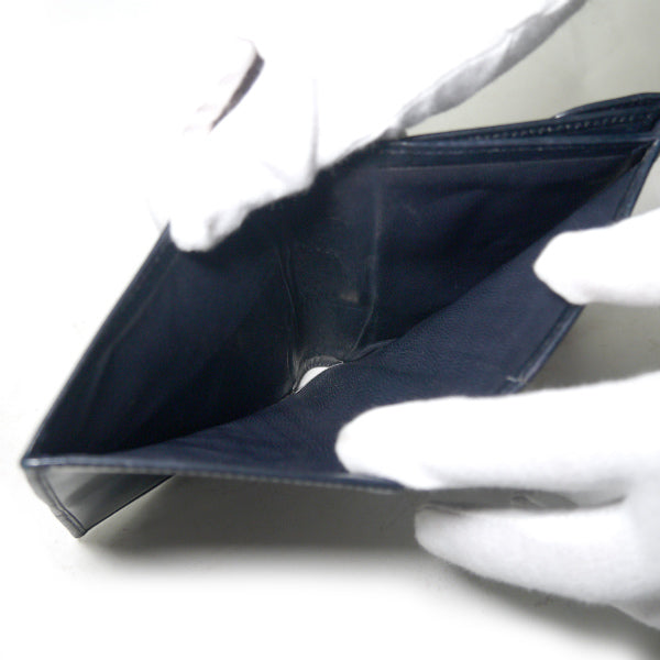 OLD Gucci シェリー×ビット留め具折財布（黒）