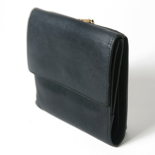 OLD Gucci  総皮タイガーヘッド財布（黒）