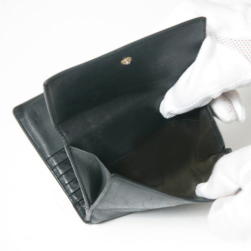 OLD Gucci  総皮タイガーヘッド財布（黒）