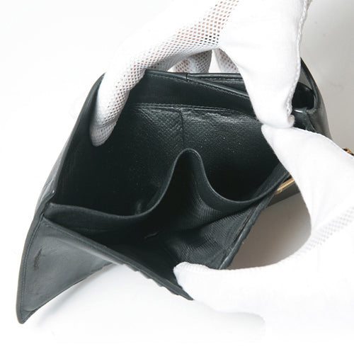 OLD Gucci  総皮タイガーヘッド財布（黒）