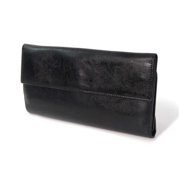 Gucci  総革タイガーヘッド長財布（黒）