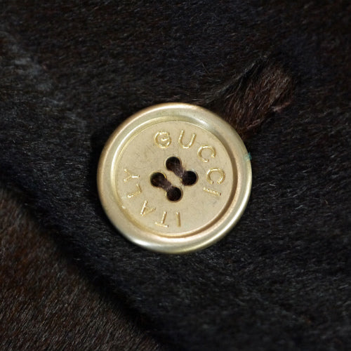 Gucci ハラコジャケット（茶）