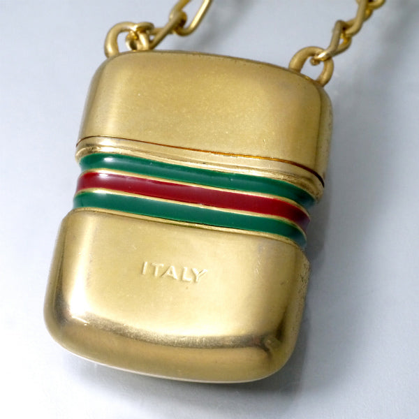 OLD Gucci　パフュームボトルネックレス（ゴールド）